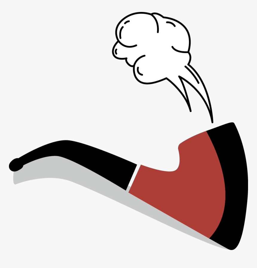 Transparent Weed Joint Clipart - Tobacco Smoking Clipart Png, Png Download