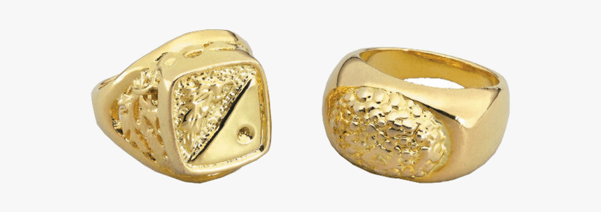 Gold Rope Chain Png - Only Fools And Horses Del Boy Ring, Transparent Png