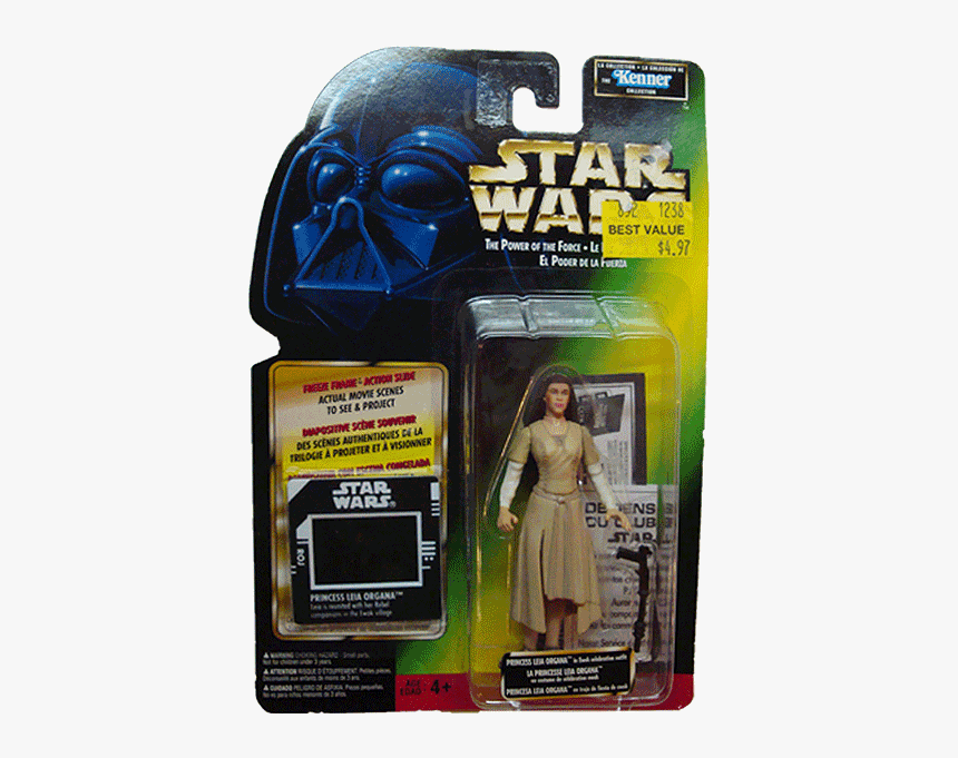 Power Of The Force Boba Fett Figure, HD Png Download