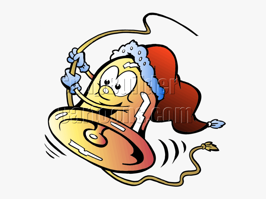 Christmas Tree Bell Holding Gold Rope - Resumen De La Historia Del Baloncesto Para Niños, HD Png Download