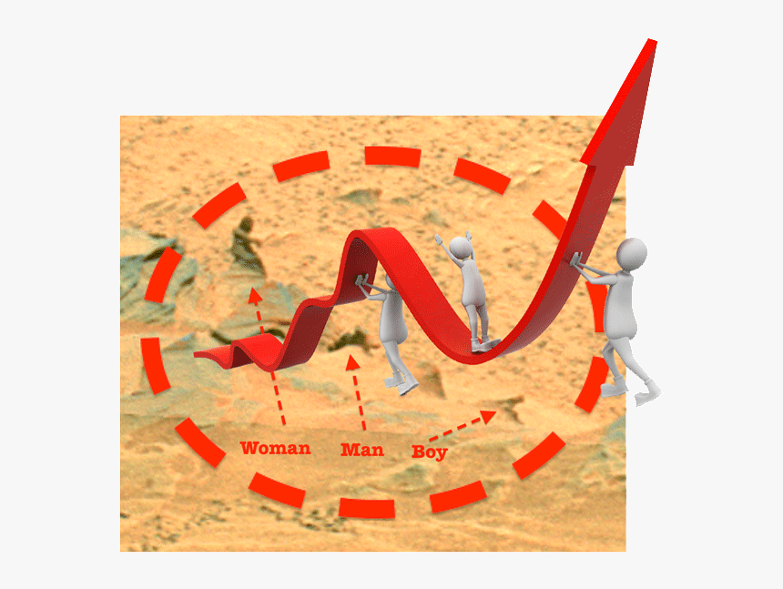 Statue On Mars Woman, HD Png Download