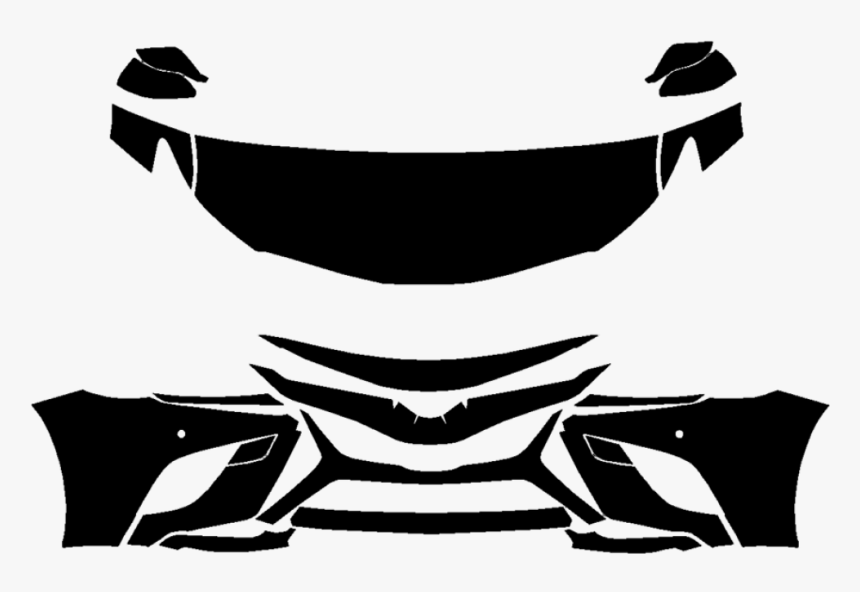 Transparent 2018 Camry Png - 2018 Camry Se Front Bumper, Png Download