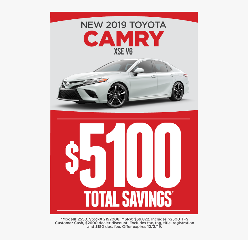 New Toyota Camry - Sports Sedan, HD Png Download