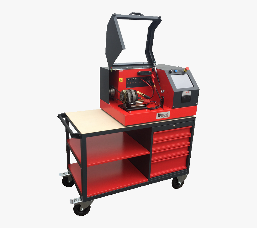Onyx Tester Alternator 2 Red Trolley - Planer, HD Png Download