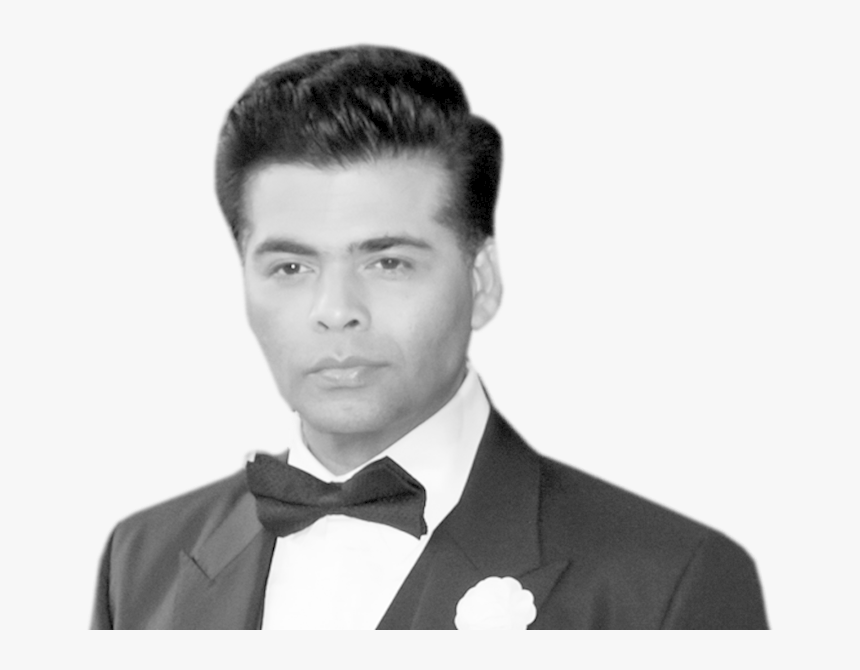 Karan Johar Black And White, HD Png Download