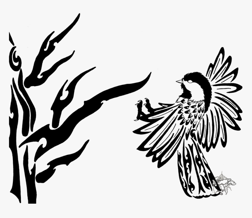 Sweet Little Chickadee - Illustration, HD Png Download