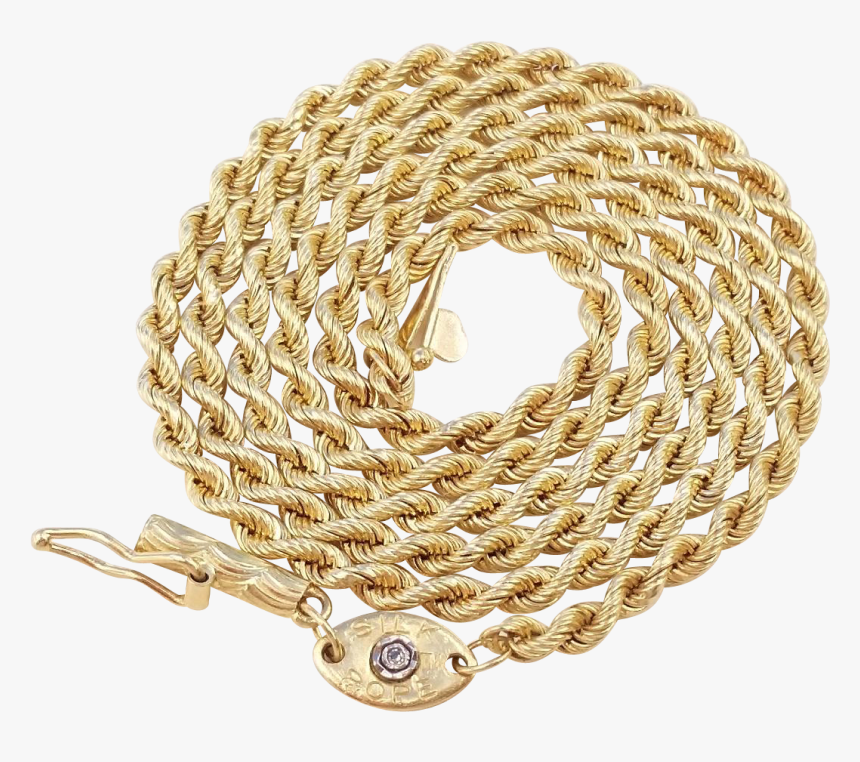 Lasso Clipart Gold Rope - Necklace, HD Png Download