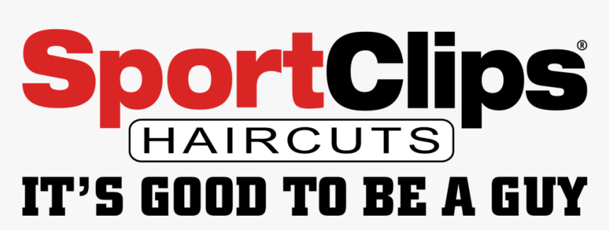 Red And Black On White With Tagline Rgb - Sport Clips, HD Png Download