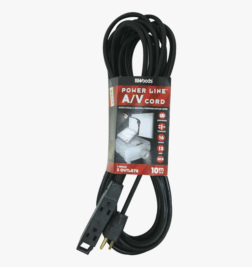 Product Image 74468 
							title Woods® Audio/visual - Usb Cable, HD Png Download