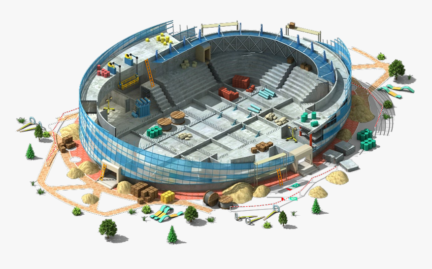 Megapolis Wiki - Bird's-eye View, HD Png Download