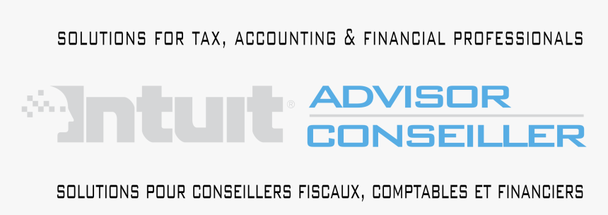 Intuit Advisor Conseiller Logo Png Transparent - Intuit, Png Download