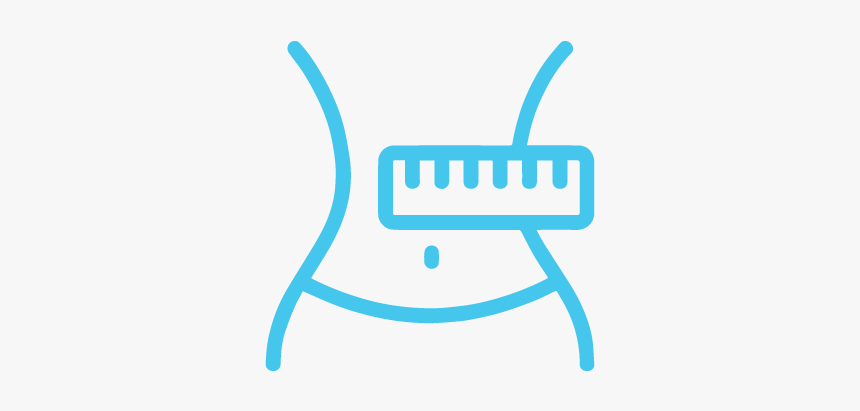Measurement Slimming Icon, HD Png Download