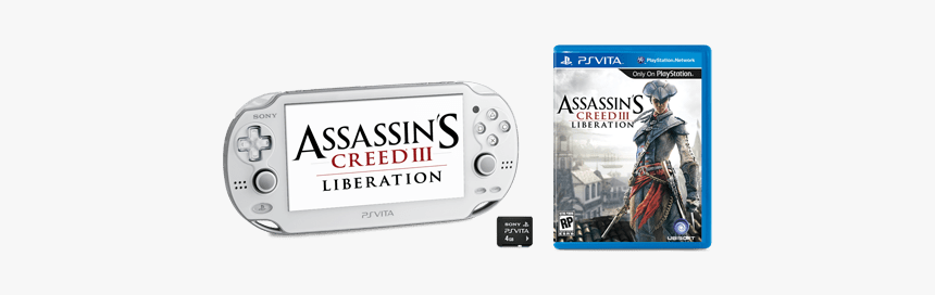 E3 2012 Ps Vita Assassin S Creed Iii - Assassin's Creed 3, HD Png Download
