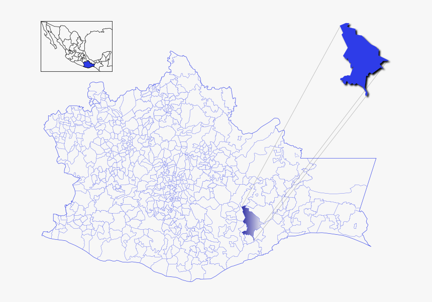 File - Mtequisistlan - Mapa, HD Png Download