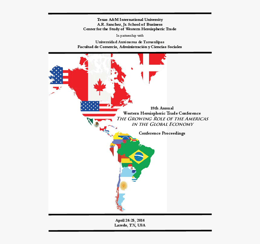 America Continente Bandera , Png Download - North And South America Map High Resolution, Transparent Png