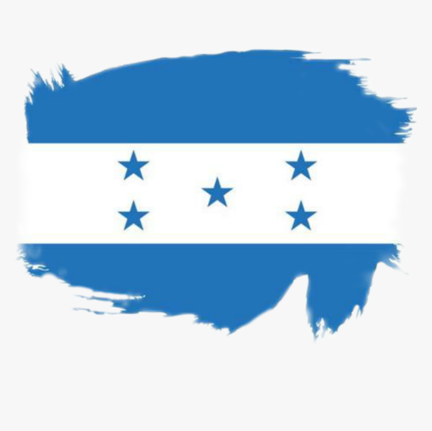#hn Bandera De Honduras - Honduras Sticker Transparent, HD Png Download
