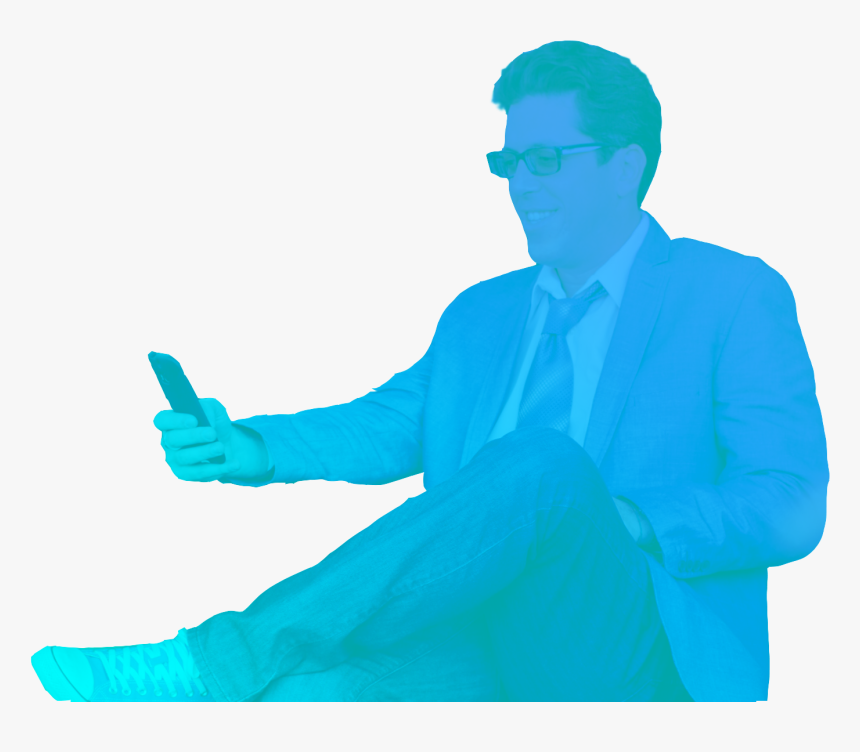 Transparent Rob Png - Sitting, Png Download