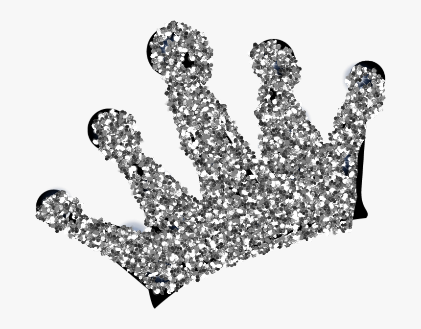 #crown #glitter #glittercrown @selenagomez-lamija - Tiara, HD Png Download