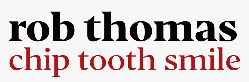 Rob Thomas Logo Png, Transparent Png