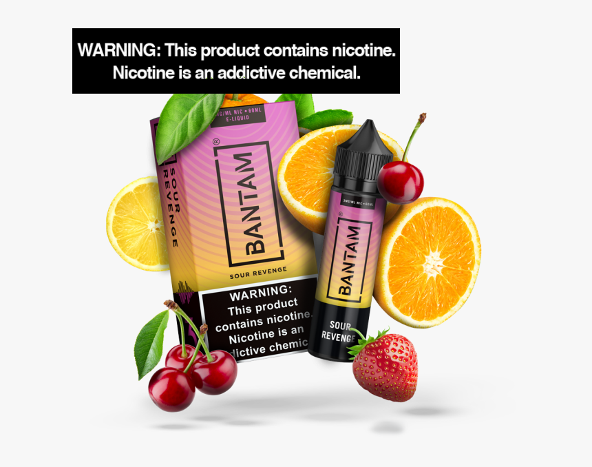 Bantam Vape - Sour Revenge - Mandarin Orange, HD Png Download