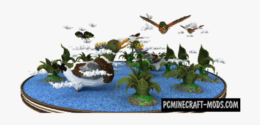 A Duck Life Map For Minecraft, HD Png Download