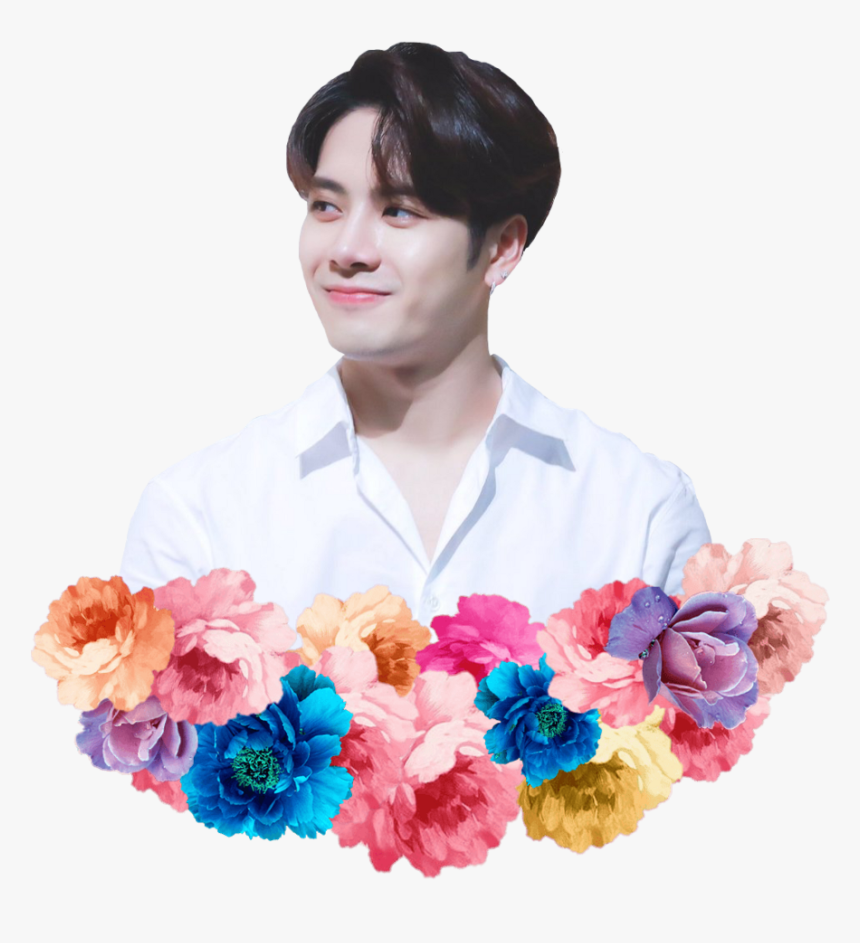 Flower Bunch Beach Towel , Png Download - Got7 Jackson Transparent Background, Png Download