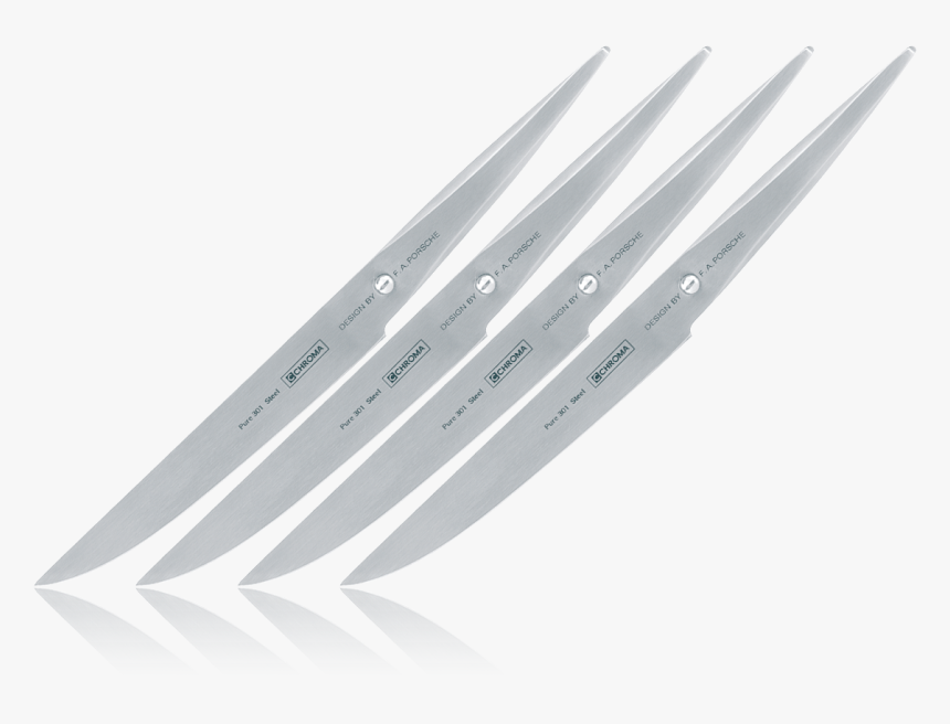 Steak Knife P15 Set 4 Pieces Each Thumbnail - Messer Porsche Design, HD Png Download