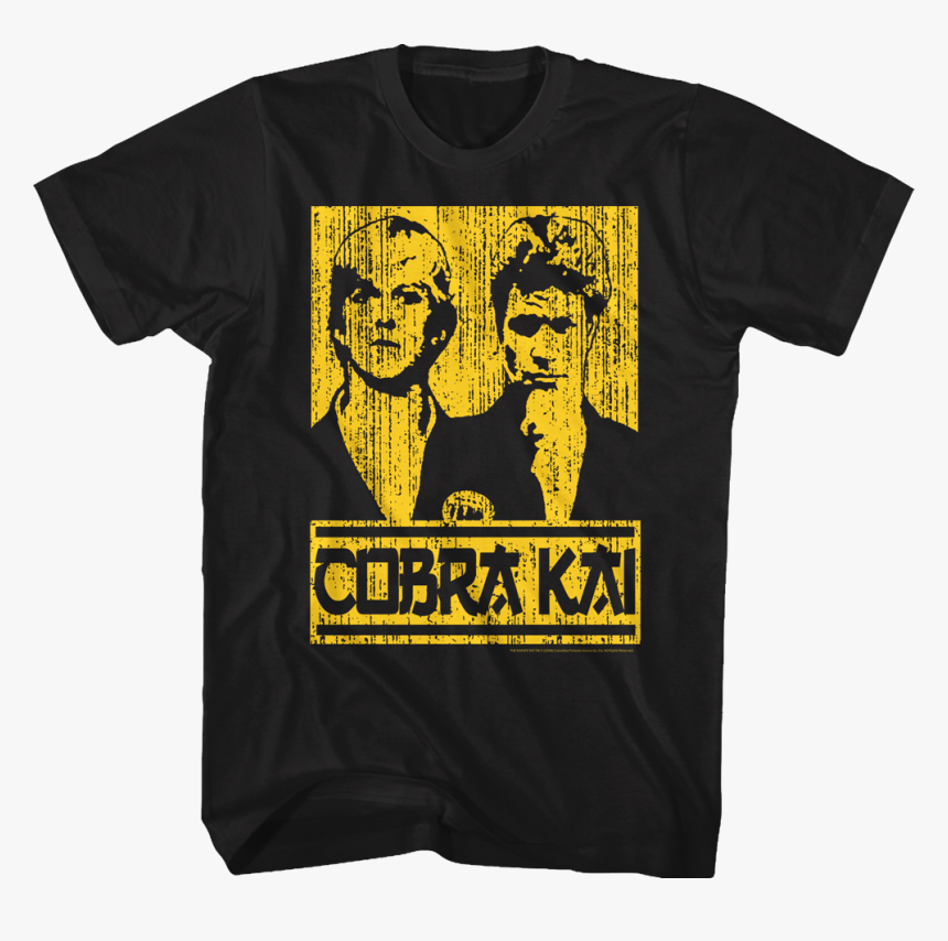 Cobra Kai Johnny And Kreese Karate Kid T-shirt - Cobra Kai Johnny And Kreese Shirt, HD Png Download