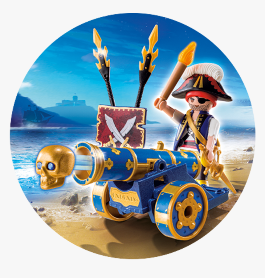 playmobil pirate cannon