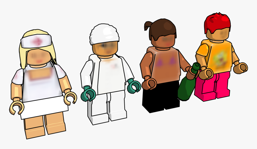 Lego People Clipart Png Image - Cartoon, Transparent Png
