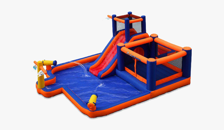 Pb1 Trans - Bouncy House And Water Slide, HD Png Download