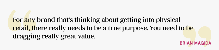 Brian Magida Brick And Mortar Retail Quote - Calligraphy, HD Png Download