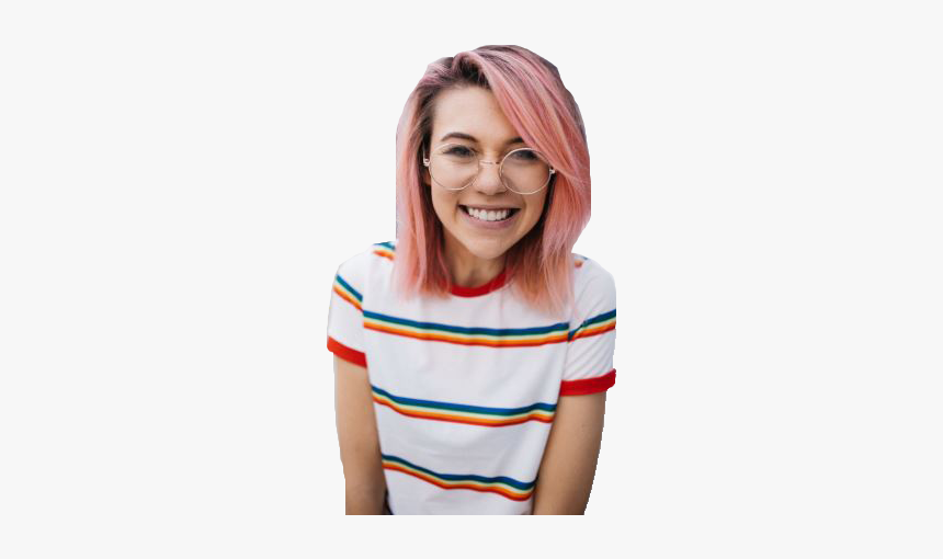 Jessie - Colored Hair Pink Short, HD Png Download