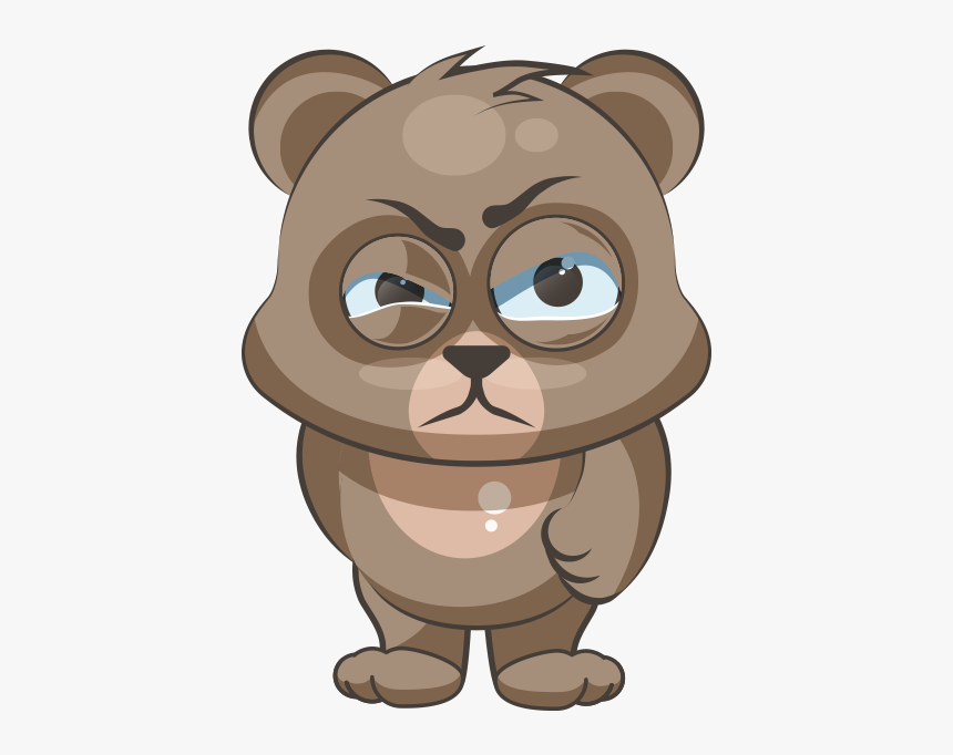 Cuddlebug Teddy Bear Emoji Stickers Messages Sticker - Bear Emojis, HD Png Download