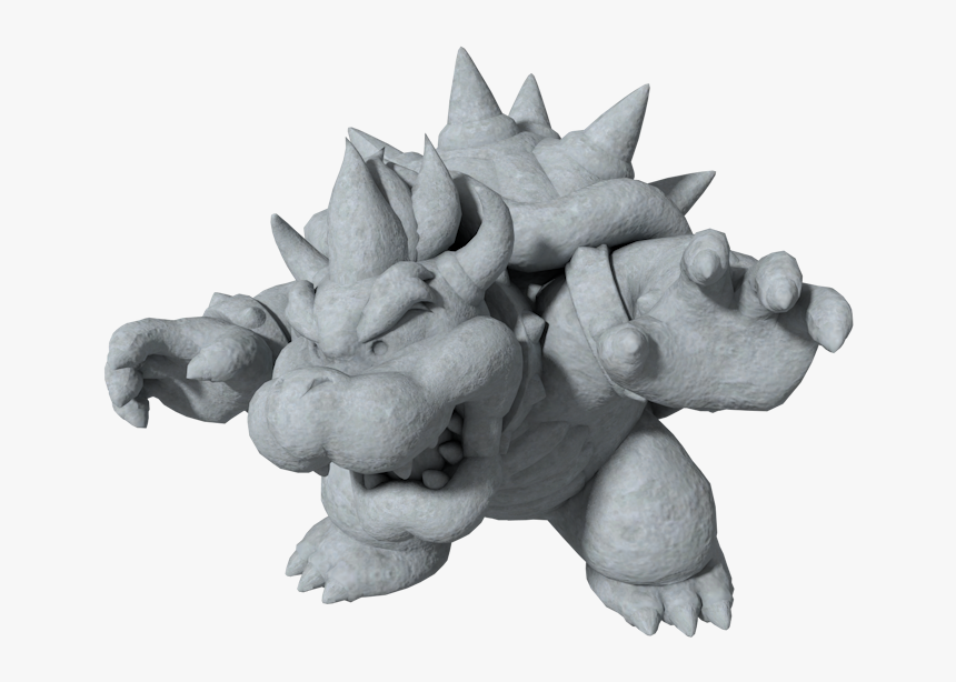 Super Mario Bowser Statue, HD Png Download