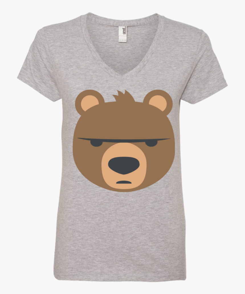 Big Bear Emoji Ladies - Fan Shirts For Volleyball, HD Png Download