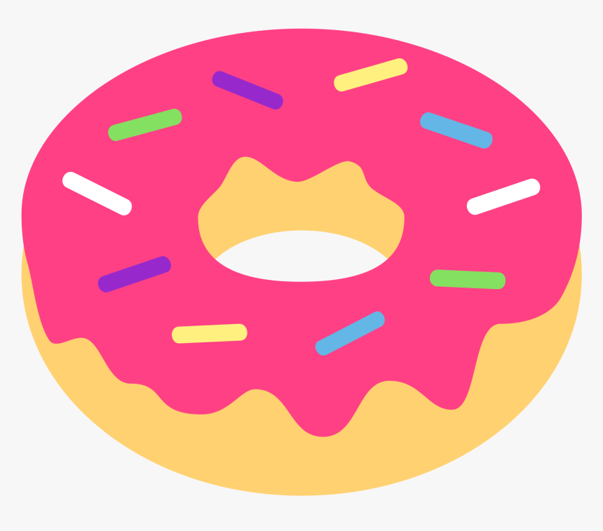 File Emojione F Svg - Donut Clipart Png, Transparent Png