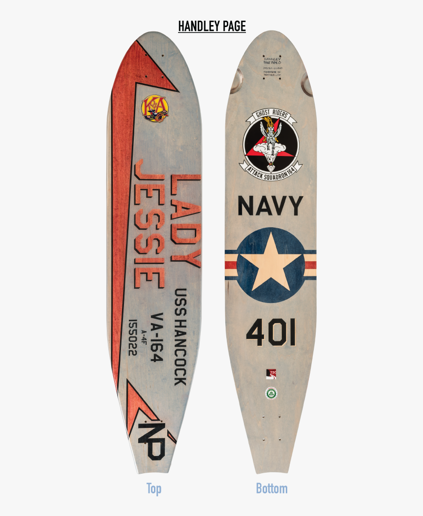 Va-164 Lady Jessie Longboard - Us Navy T Shirt, HD Png Download