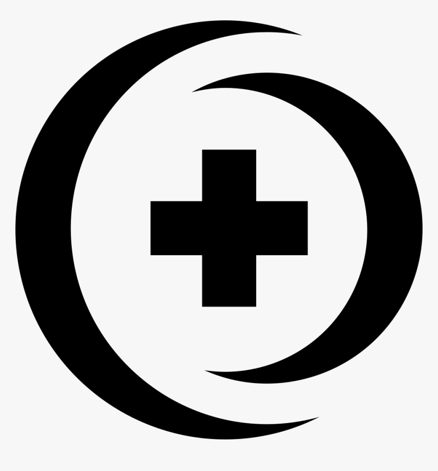 Hospital Cross In 3d Circle - Hospital Logo Images Hd, HD Png Download