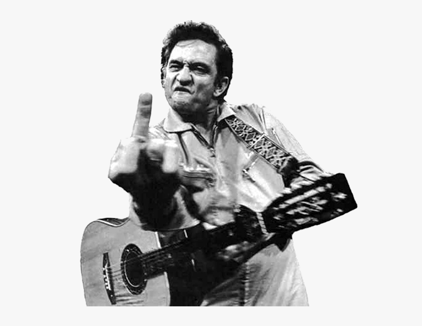 Johnny Cash Has Been Everywhere - Johnny Cash Finger Art, HD Png Download