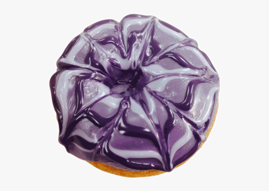 Purple Donut Transparent, HD Png Download