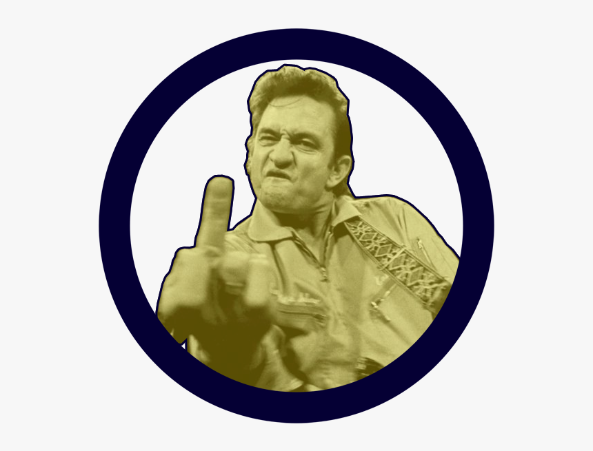 Johnny Cash I Walk The Line Meme, HD Png Download