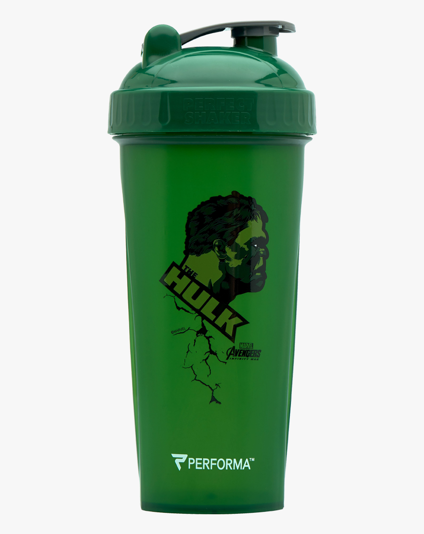 Performa Hero Infinity War Shaker Cup 800ml - Hulk Shaker Bottle, HD Png Download