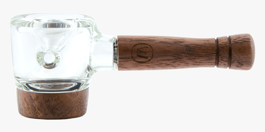 Classic Wood Pipe - Marley Wood Glass Pipe, HD Png Download