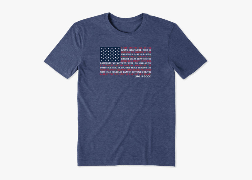 Men S Star Spangled Banner Cool Tee - Notre Dame Dad Shirt, HD Png Download