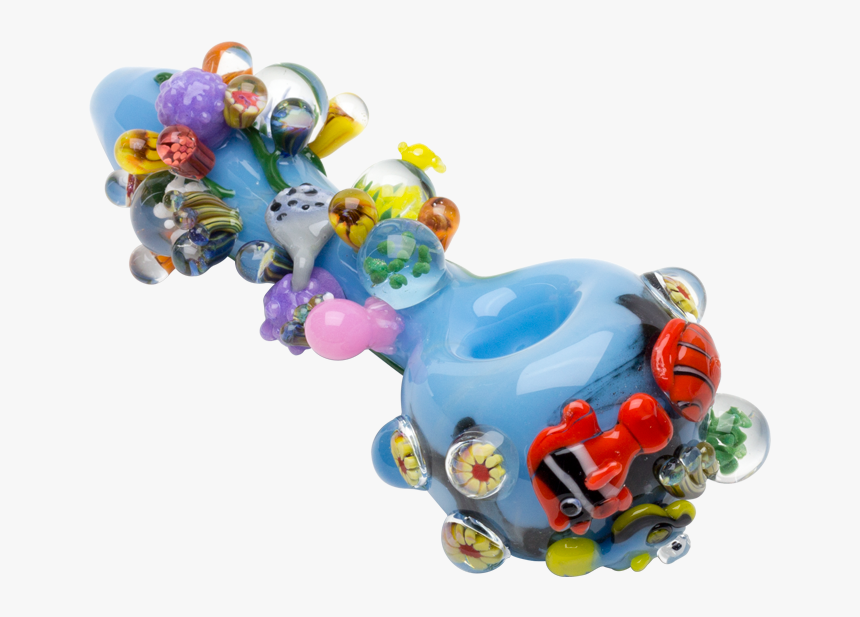Empire Glass Great Barrier Reef Large Glass Pipe - Baby Toys, HD Png Download