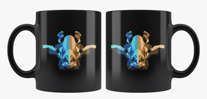 Giraffe Geometric Mug, Cool Giraffe, Giraffe Lover, HD Png Download