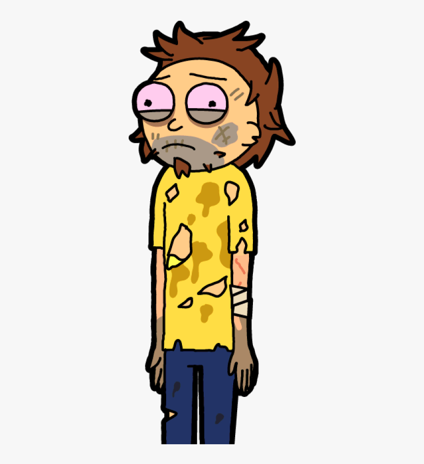 Scruffy Morty - Pocket Mortys, HD Png Download