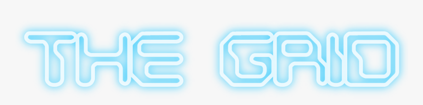 The Grid - Neon Sign, HD Png Download