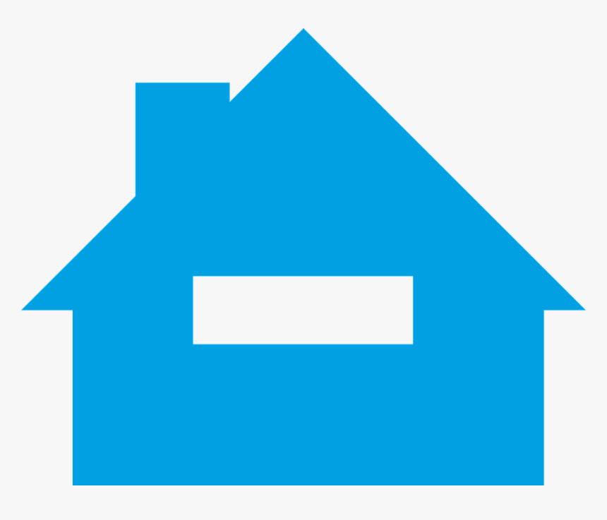 House, Blue, Home, Architecture, Icon - Icono De Casa Azul, HD Png Download